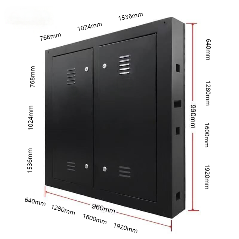 Outdoor fixed led display--LOF960